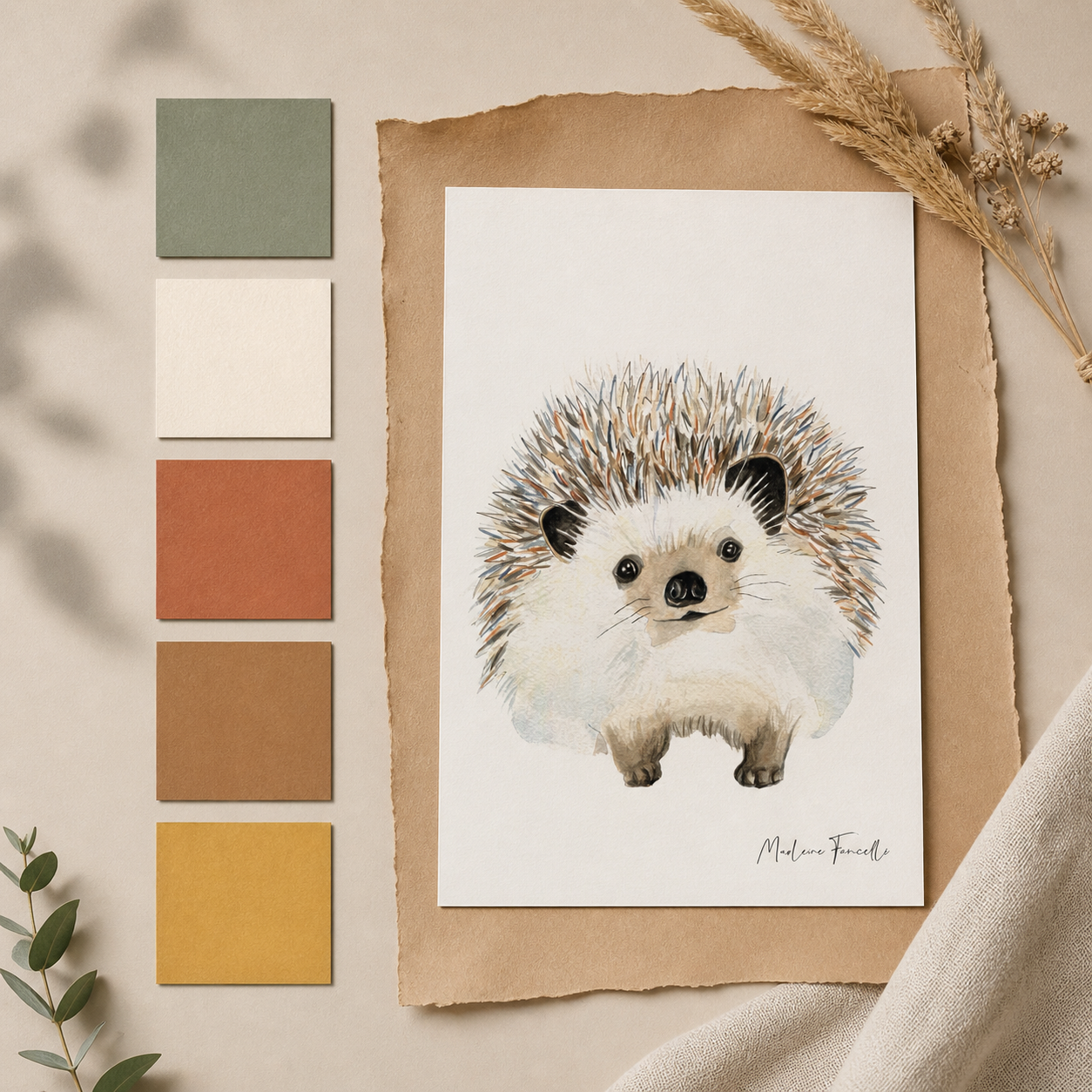 Chambre bébé forêt : 8 idées déco aquarelle pour un cocon nature et poétique en 2026