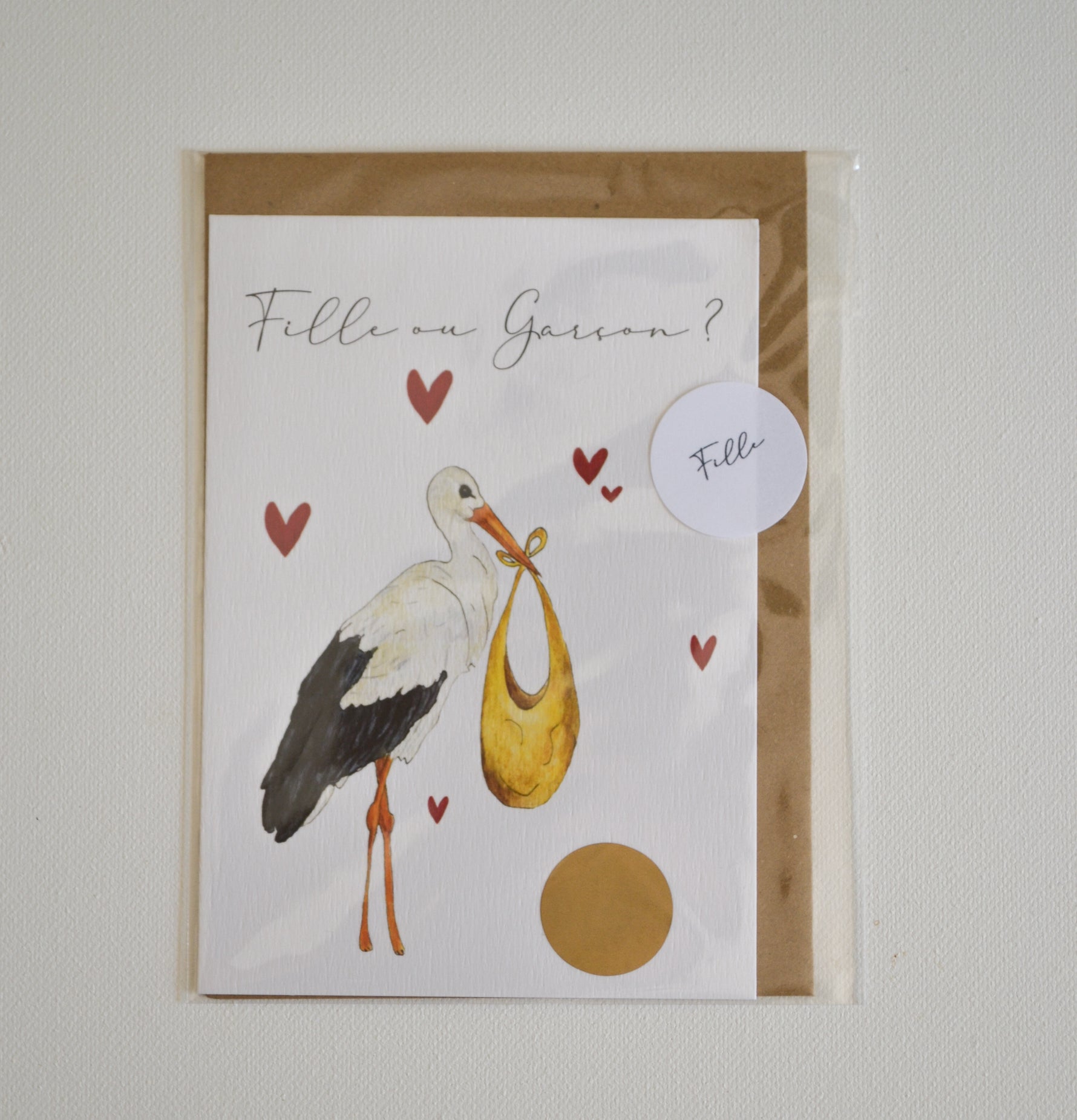 Carte à gratter Fille ou Garçon image 4