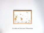 Cadre affiche aquarelle Sous-Bois image 3