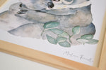 Cadre affiche aquarelle Famille Koala image 4