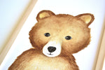 Cadre affiche aquarelle Ourson Jack image 7