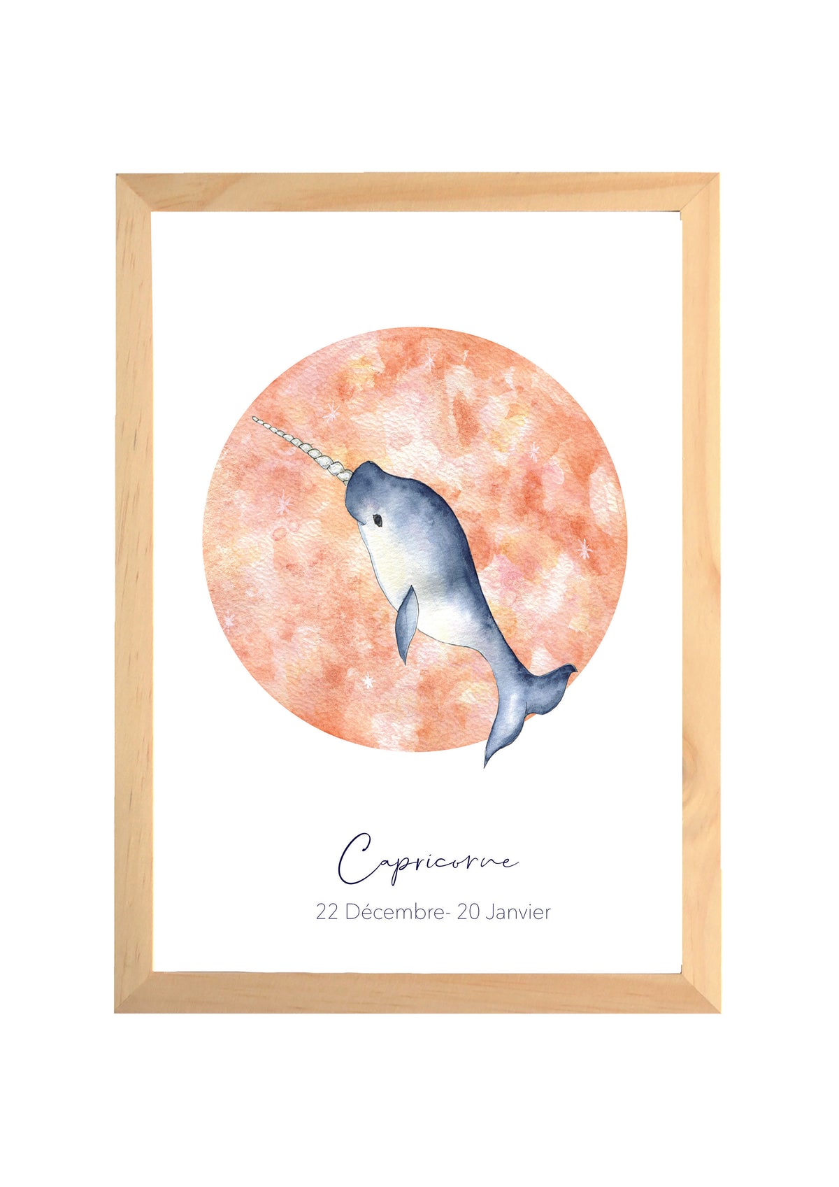 Illustration Aquarelle Signe Astrologique Capricorne image 1