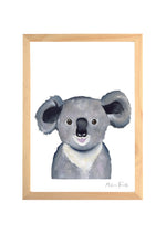 Cadre affiche aquarelle Koala Noah image 0