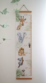 Toise animaux de la Savane illustration aquarelle image 2