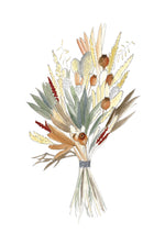 Cadre avec affiche aquarelle Bouquet Automne image 1