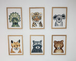 Cadre affiche aquarelle Lionceau Waldy image 4