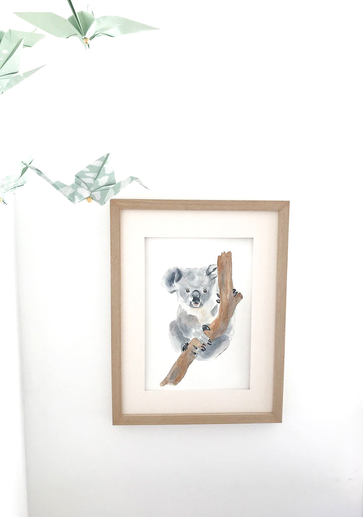 Cadre affiche aquarelle Koala Eli image 6