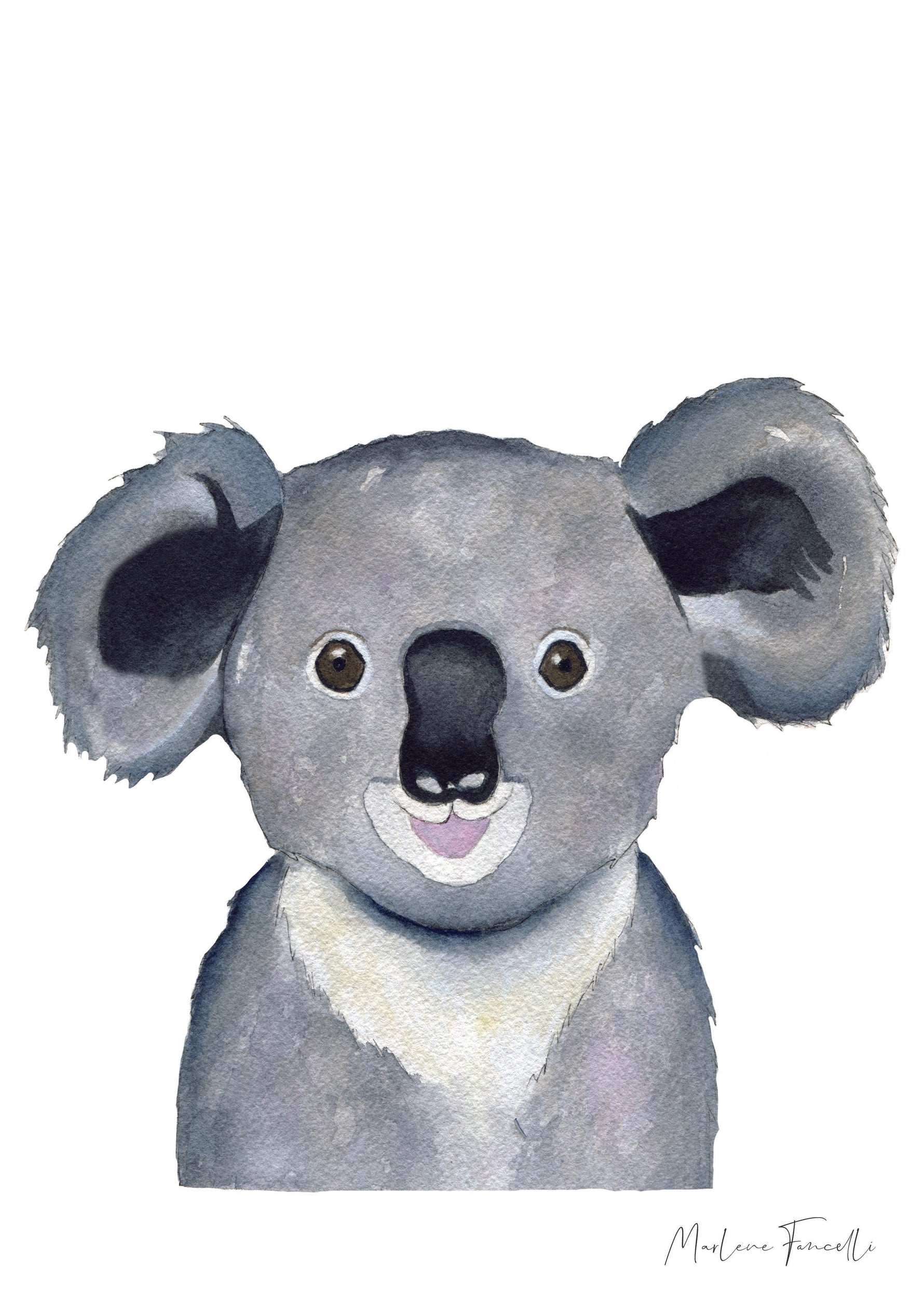 Cadre affiche aquarelle Koala Noah image 3