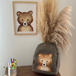 Affiche et sac ourson aquarelle Waldy & co