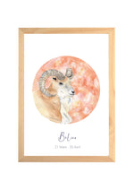 Illustration Aquarelle Signe Astrologique Bélier image 1