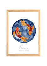 Signe Astrologique Poisson - Illustration aquarelle image 0