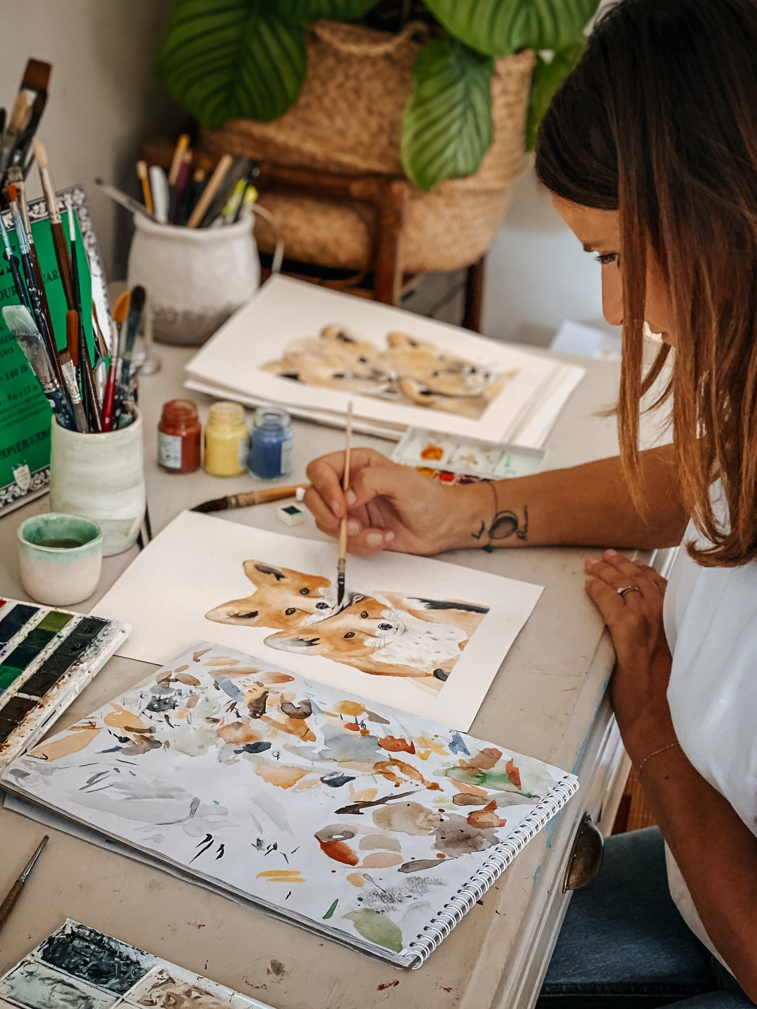 Artiste peintre aquarelliste animaux