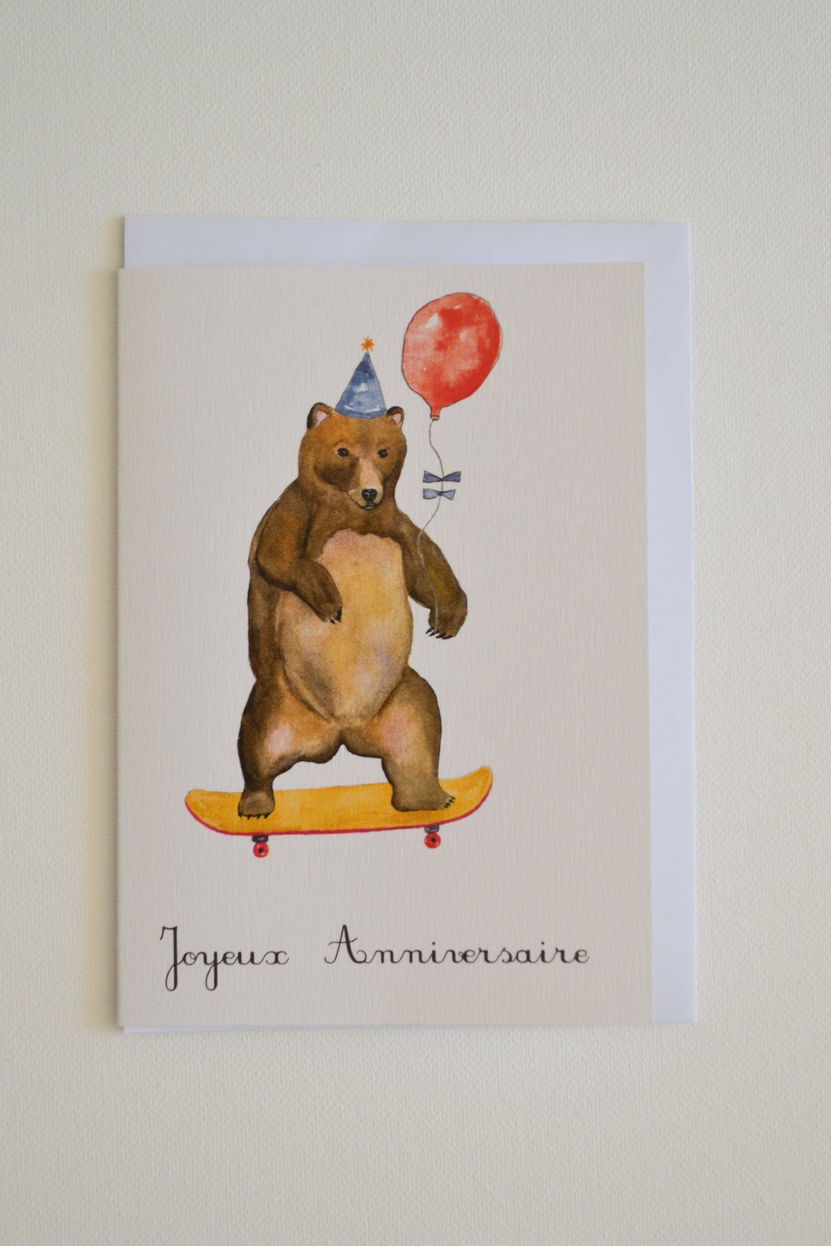 Carte Joyeux Anniversaire Ours image 3