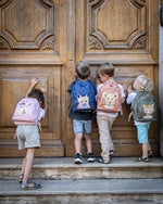 Sac enfant en polyester recyclé avec illustration girafe aquarelle