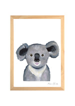 ffiche bébé koala aquarelle décoration chambre bébé