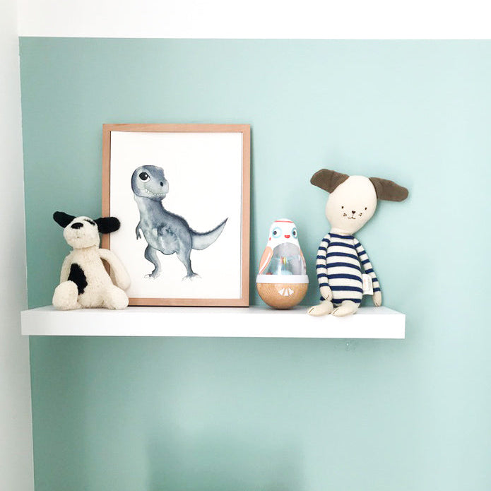 affiche dinosaure chambre enfant décoration murale