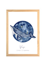 Signe Astrologique Vierge Illustration aquarelle image 0
