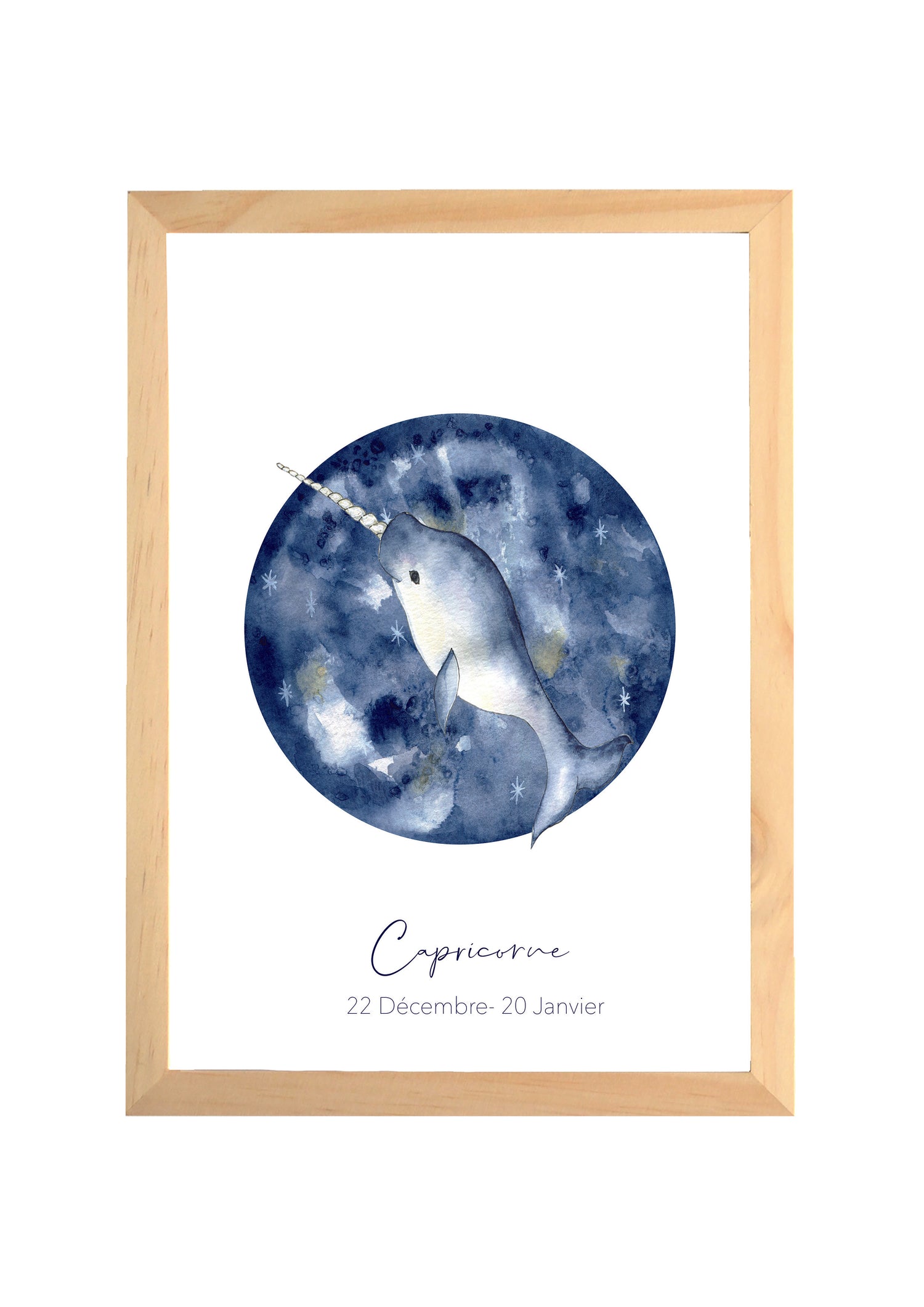 Illustration Aquarelle Signe Astrologique Capricorne image 0