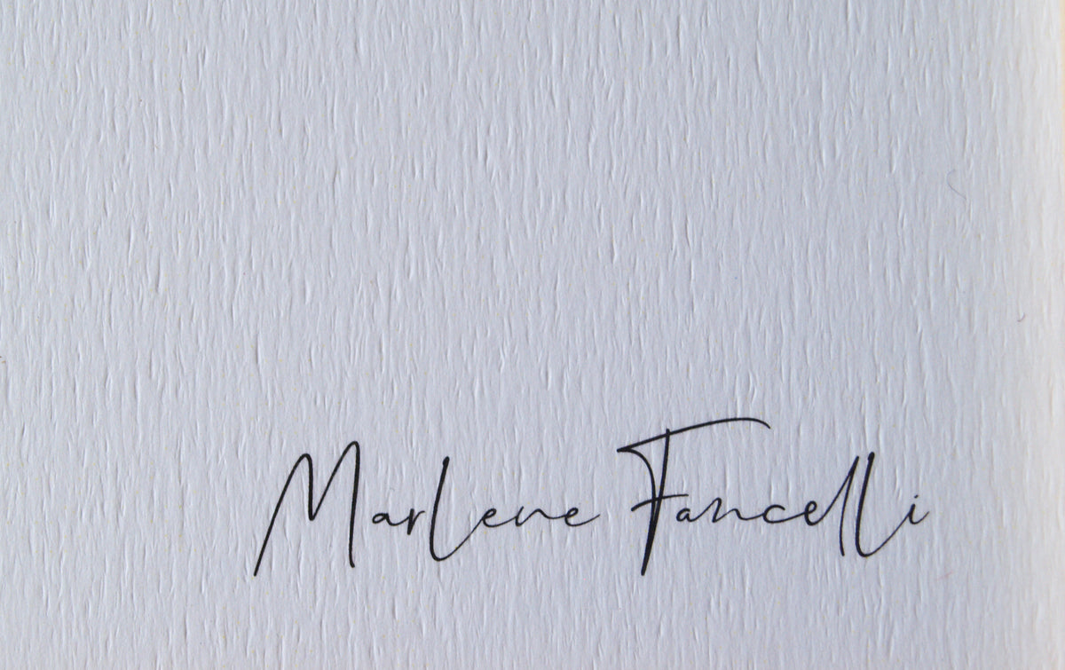 Affiche renard aquarelle signée Marlene Fancelli