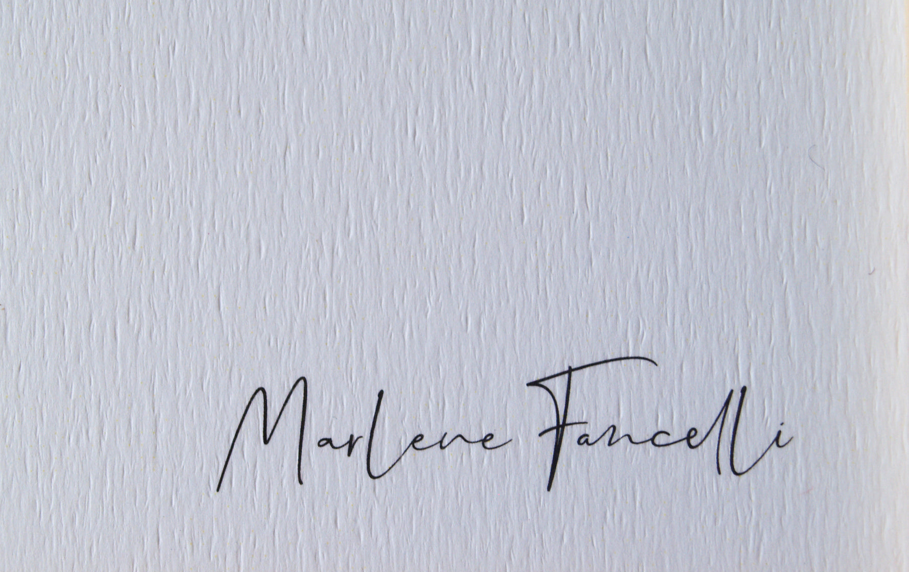 Affiche renard aquarelle signée Marlene Fancelli