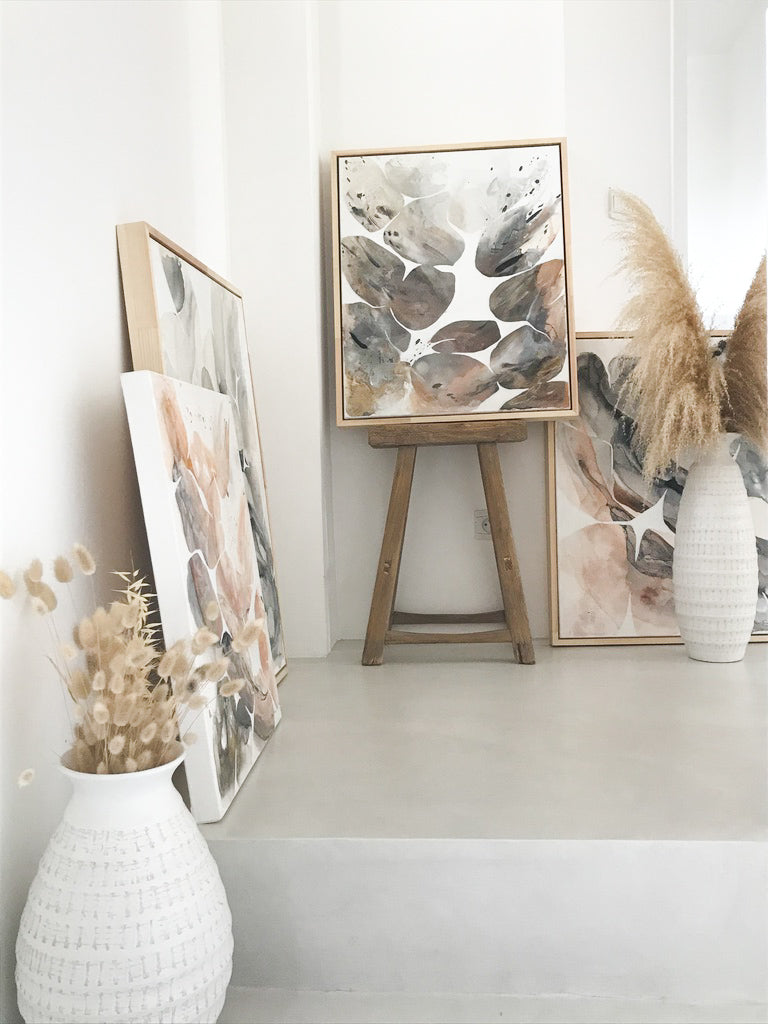 Peinture contemporaine matière organique
